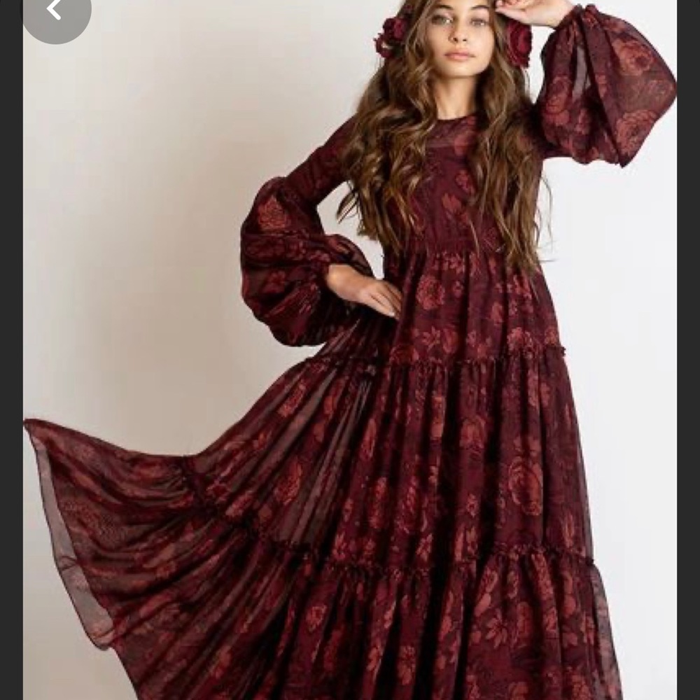 Joyfolie Cybele dress boho floral size 8